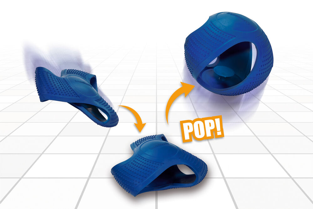 Beeztees Fetch Frisbee Bal - Hondenspeelgoed - blauw - 1x16x1 cm