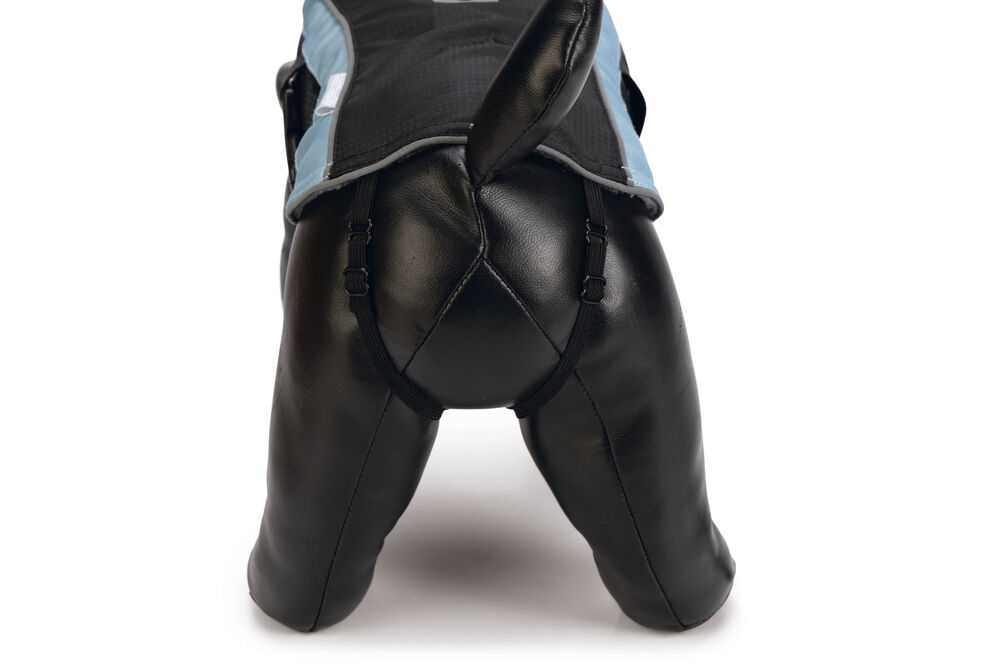 Beeztees Saby - Hondenjas - blauw/zwart - 24 cm - XS