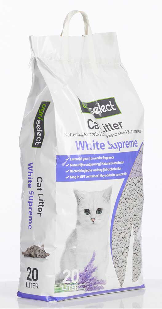 Agri Select White Supreme - Kattenbakvulling