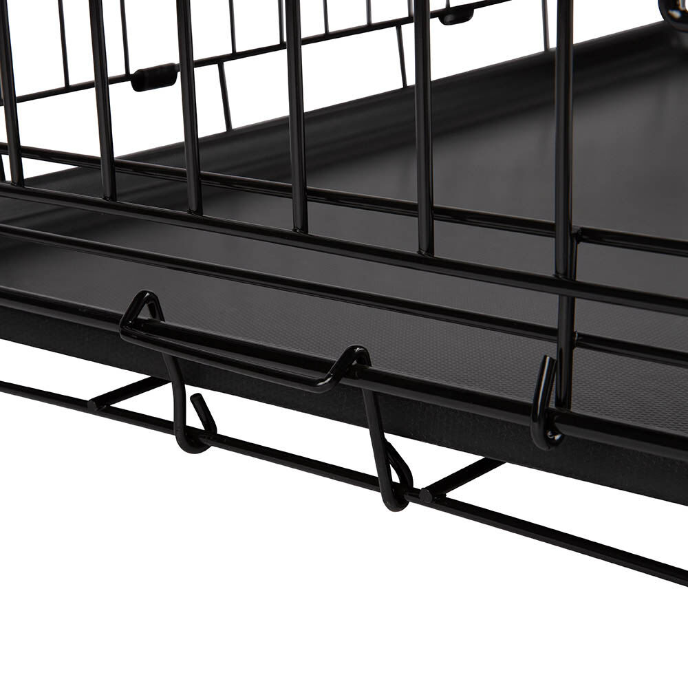 District 70 CRATE - Bench - zwart - 53x46x62 cm - S