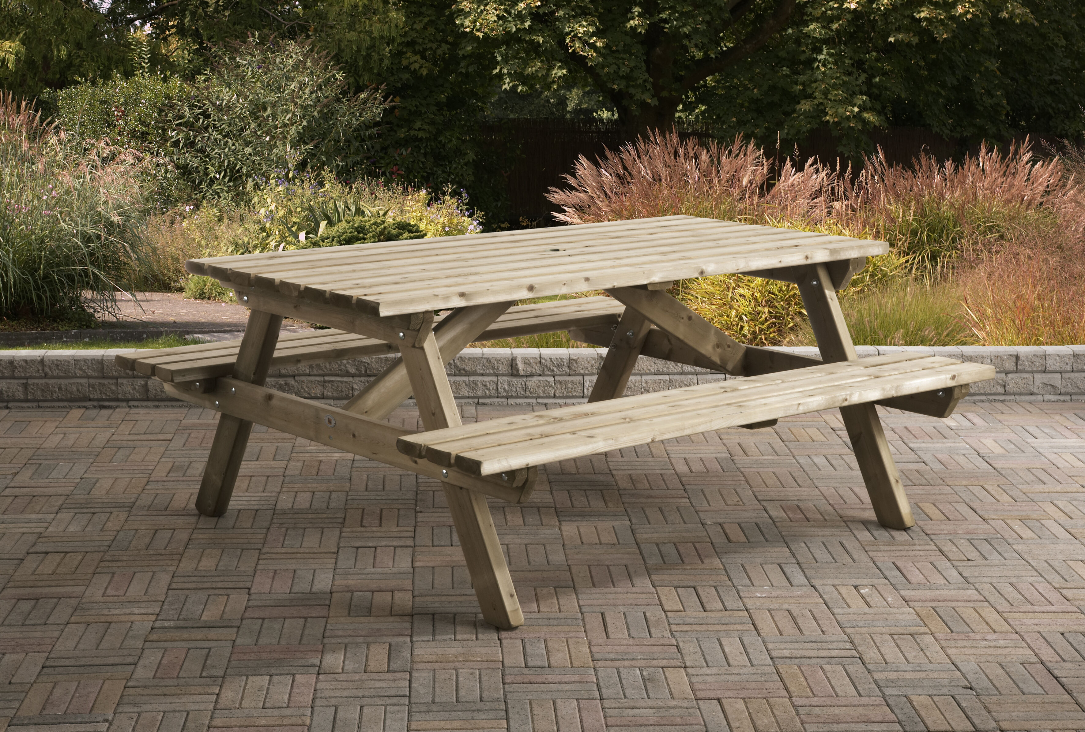 Talen   - Picknicktafel - 76x160x180 cm
