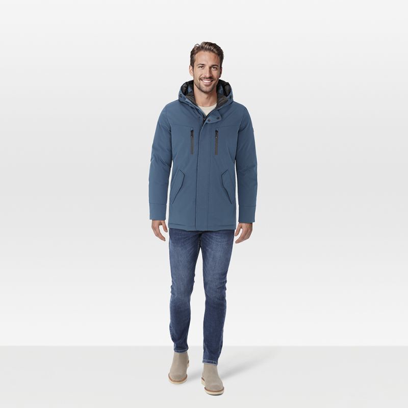 Veleste Stone - Jas - 2XL - Blauw