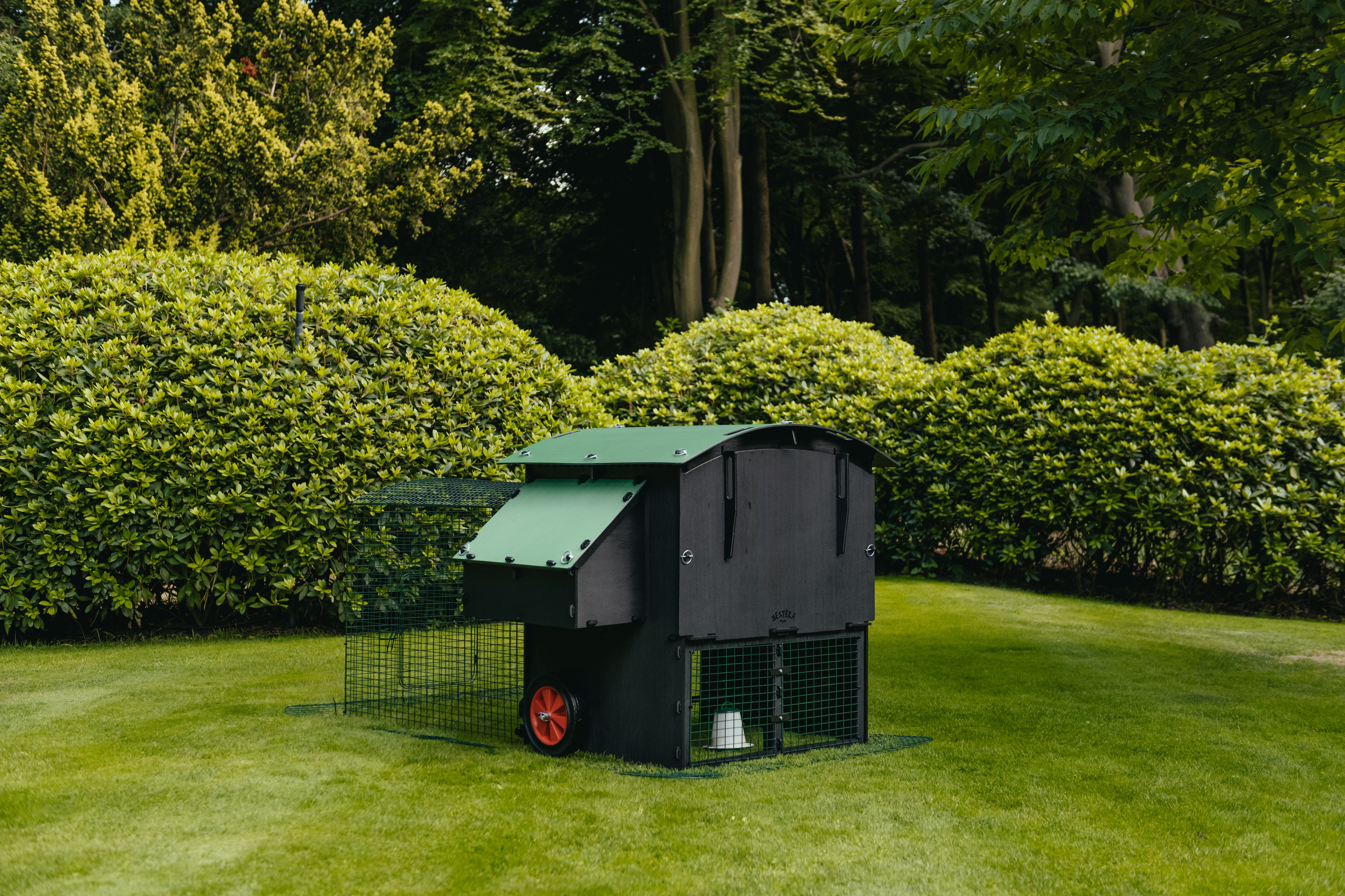 Nestera - Kippenren -  voor Nestera Kippenhok Penthouse Large - Donkergroen
