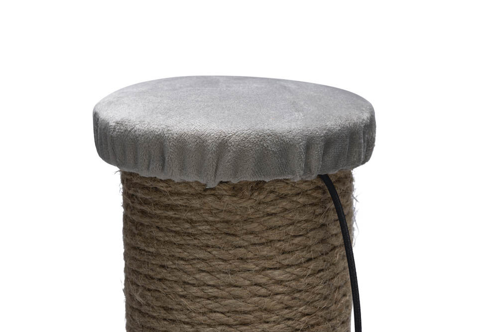 Designed by Lotte Yenna - Krabpaal - Grijs - 50x35x35 cm