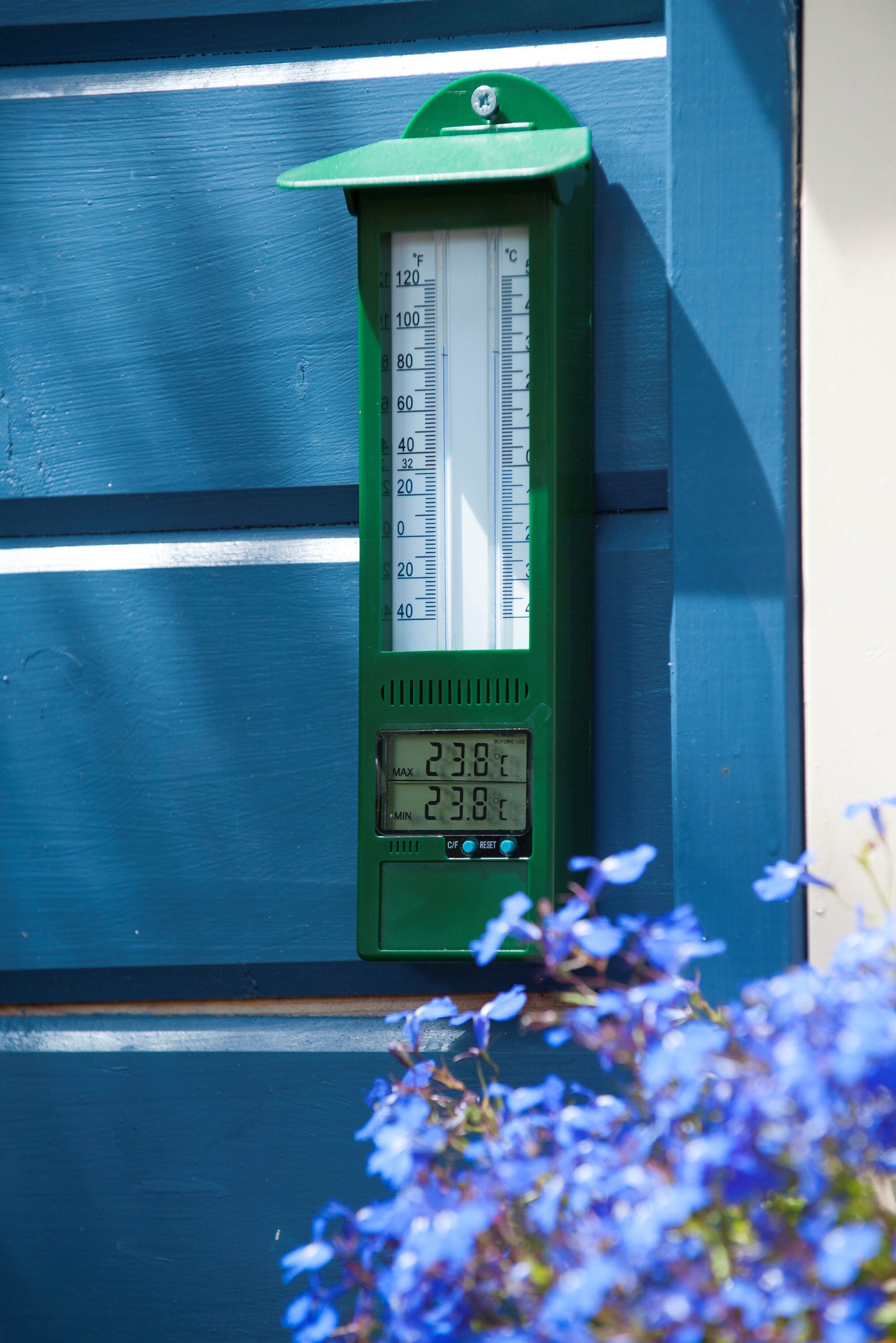 Nature Min-maxthermometer - Regen- en Thermometers Nature Min-maxthermometer - Regen- en Thermometers