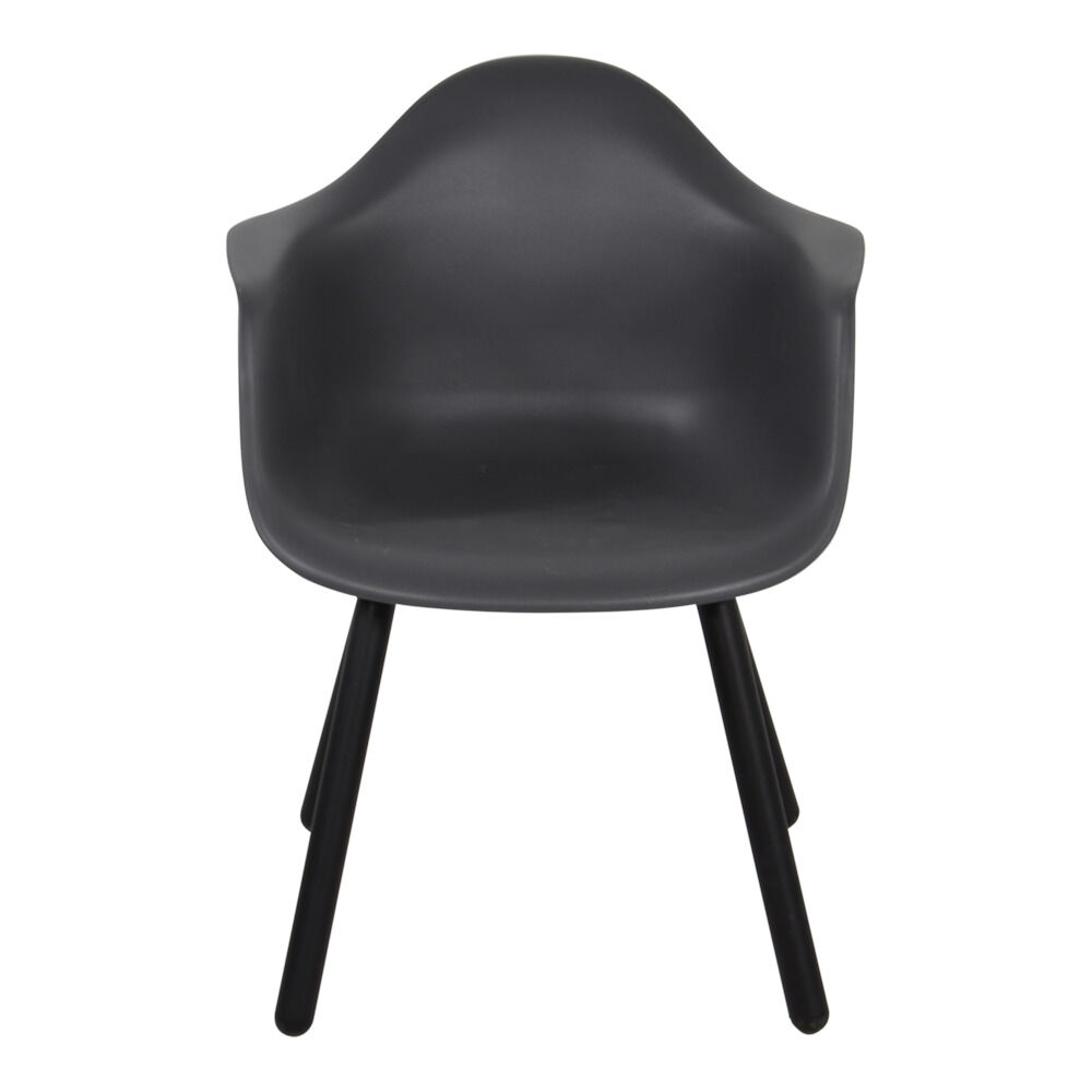Lesli Living Montreux - Tuinstoel - 1.00 cm - Grijs - 63.00 cm - 44.00 cm