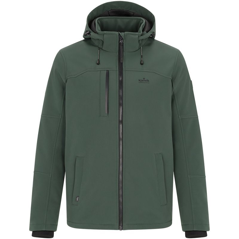 Kjelvik Thom - Softshell jas - 2XL - Groen
