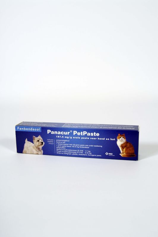 Panacur Ontwormingspasta - Ontwormen Hond en Kat Panacur Ontwormingspasta - Ontwormen Hond en Kat