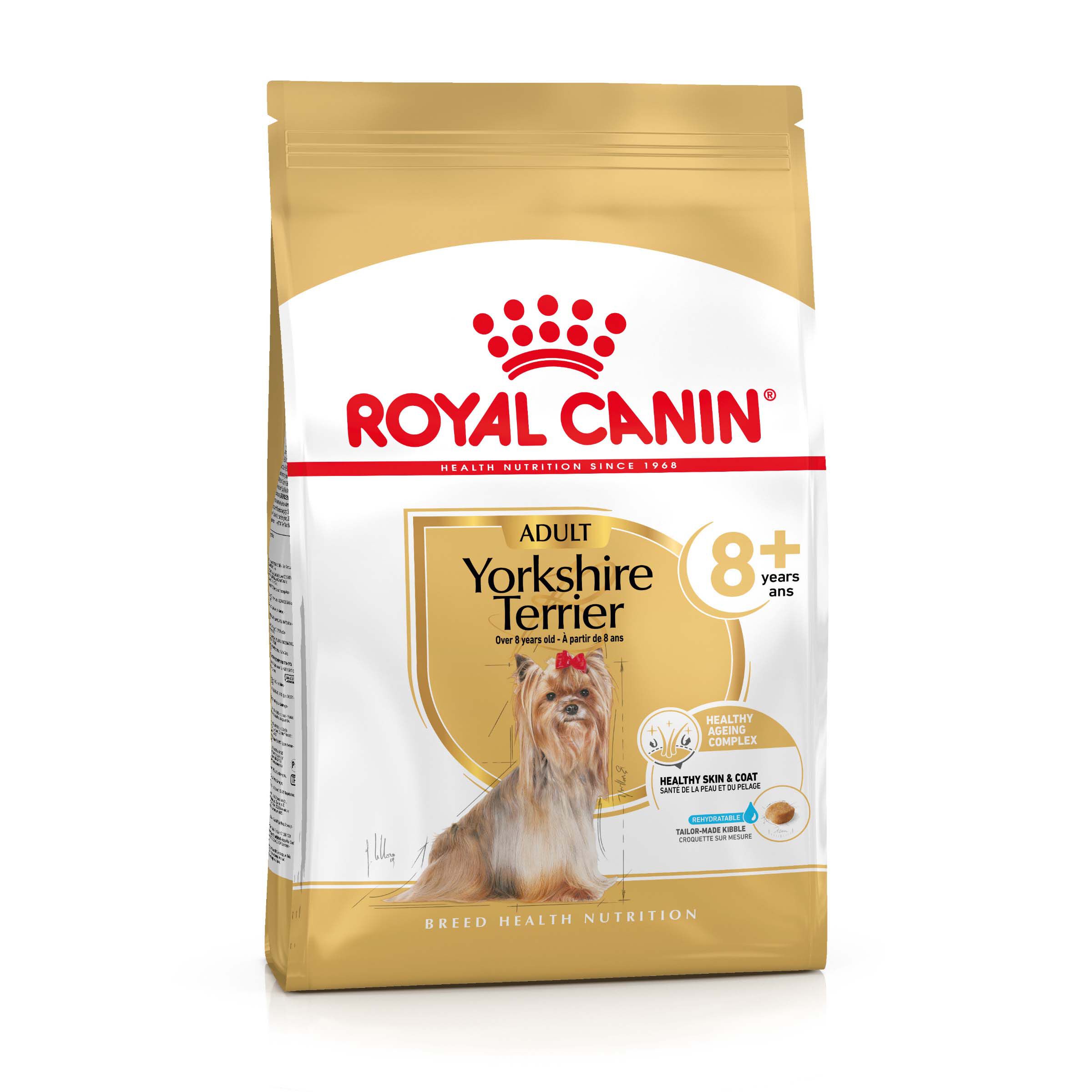 ROYAL CANIN® Adult 8+ Yorkshire Terriër  - Hondenvoer - 1.5 - gevogelte ROYAL CANIN® Adult 8+ Yorkshire Terriër  - Hondenvoer - 1.5 - gevogelte