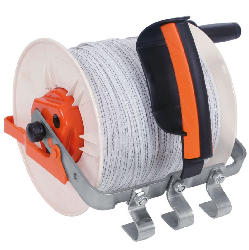 Gallagher - Draadhaspel met versnelling - 30 cm - Wit - 42.5 cm - 120000 cm Gallagher - Draadhaspel met versnelling - 30 cm - Wit - 42.5 cm - 120000 cm