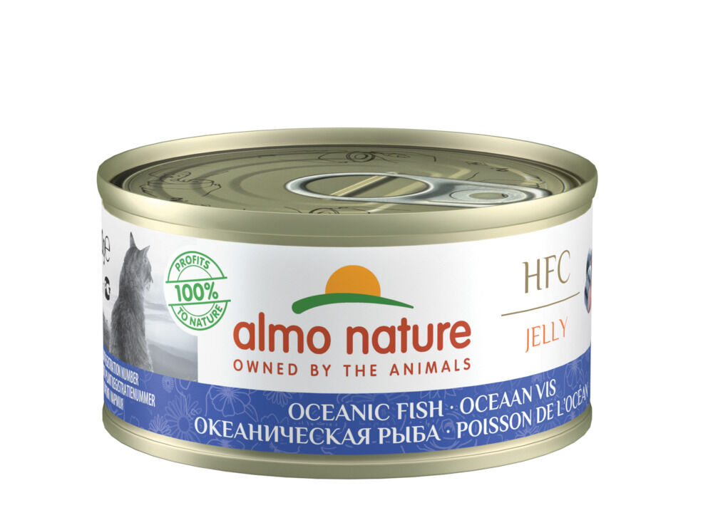 Almo Nature HFC Jelly - Kattenvoer - Oceaanvis - 70 gram
