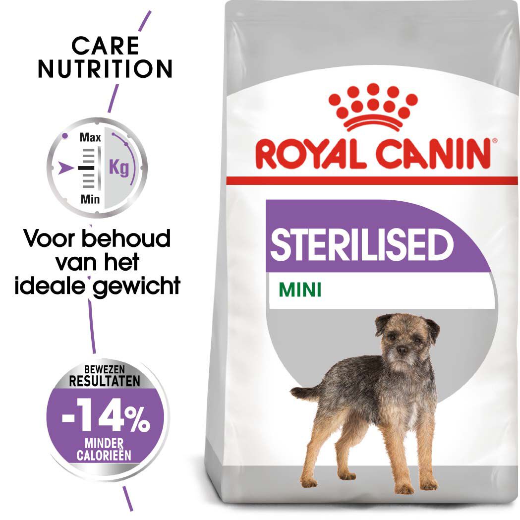 Royal Canin Sterilised Mini - Hondenvoer - 3 - gevogelte
