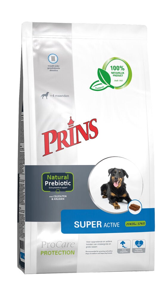 Prins Protection Super Active - Hondenvoer - 3.00 - gevogelte