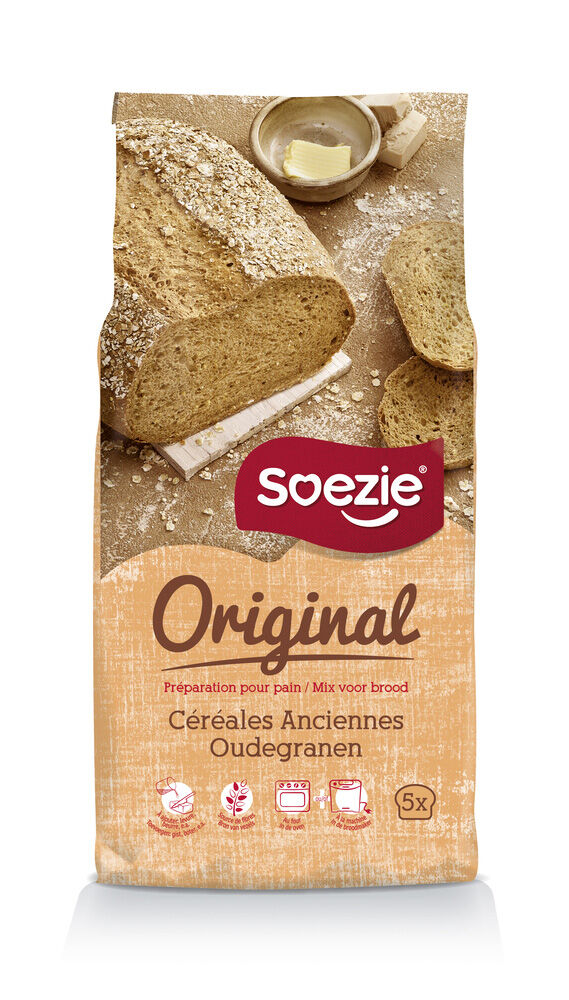 Soezie Original Oudegranenbrood - Broodmeel Soezie Original Oudegranenbrood - Broodmeel