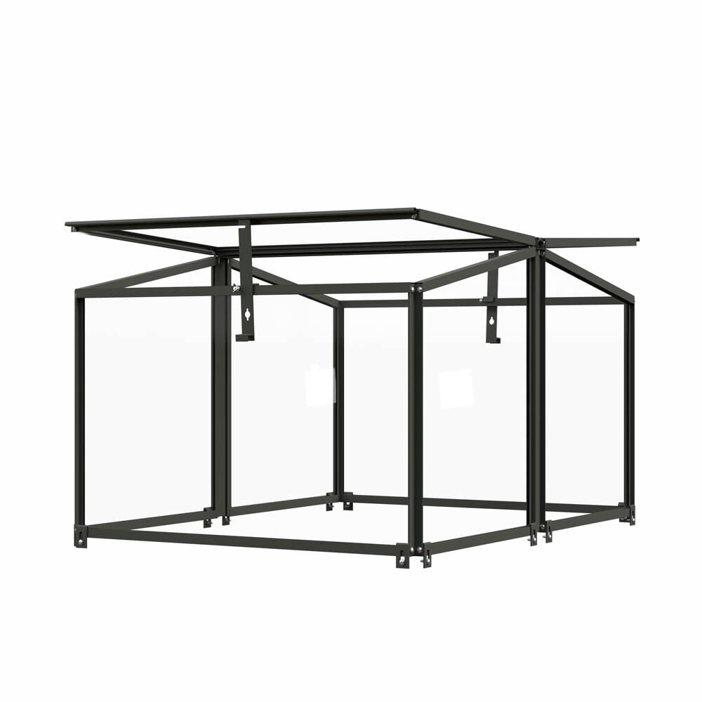 Royal Well Parsly Planter - Broeikas - 60.00 cm - Groen - Veiligheidsglas - 80.00 cm - 46.00 cm