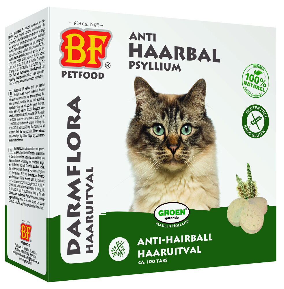 BF Petfood Anti-Haarbal - Kattensnack - Naturel BF Petfood Anti-Haarbal - Kattensnack - Naturel