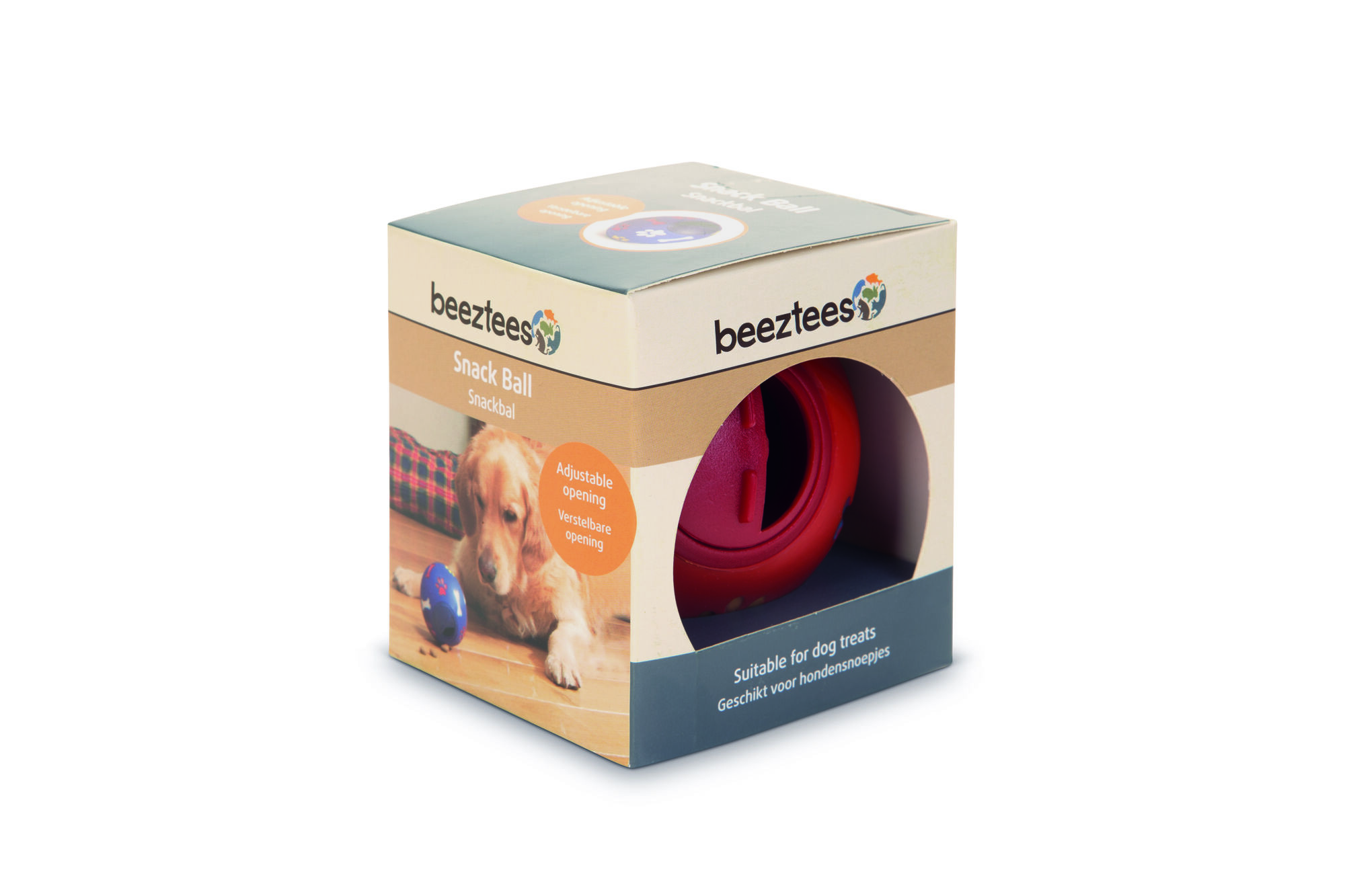 Beeztees Snackbal - Vulbaar Hondenspeelgoed - 9.00 cm - assorti - 8.00 cm - 8.00 cm Beeztees Snackbal - Vulbaar Hondenspeelgoed - 9.00 cm - assorti - 8.00 cm - 8.00 cm