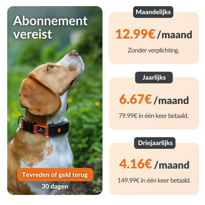 Weenect XT - Halsband met GPS tracker