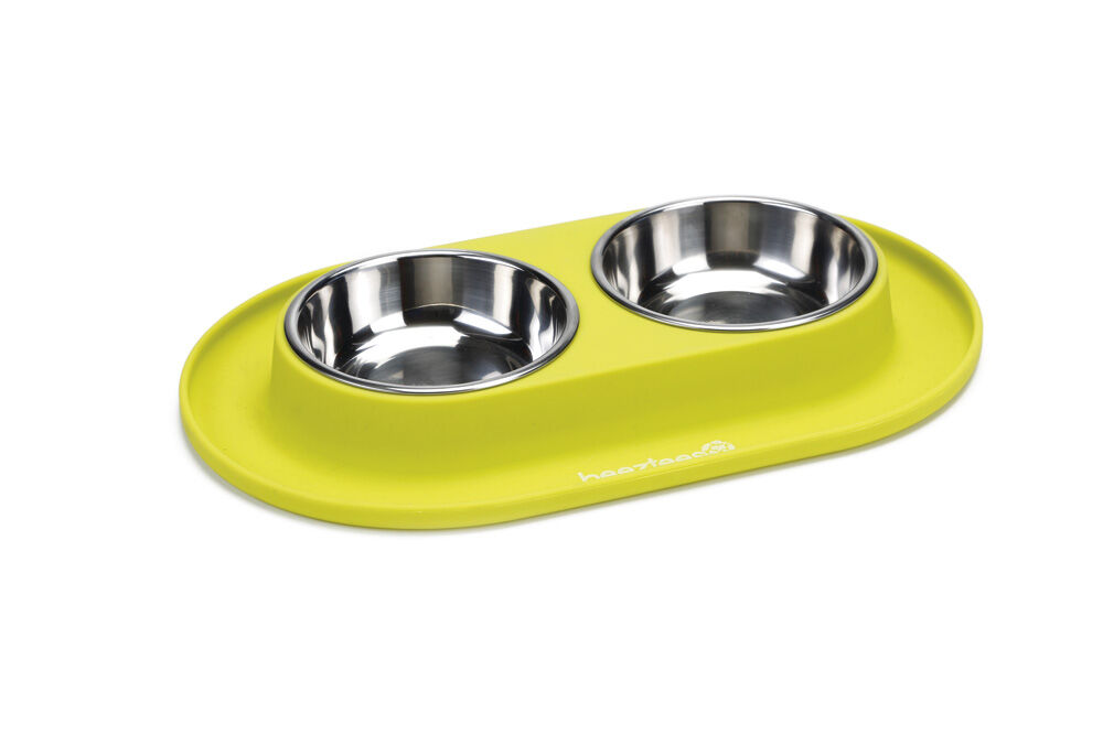 Beeztees Dinerset - 3.50 cm - Groen - 19.00 cm - 31.00 cm
