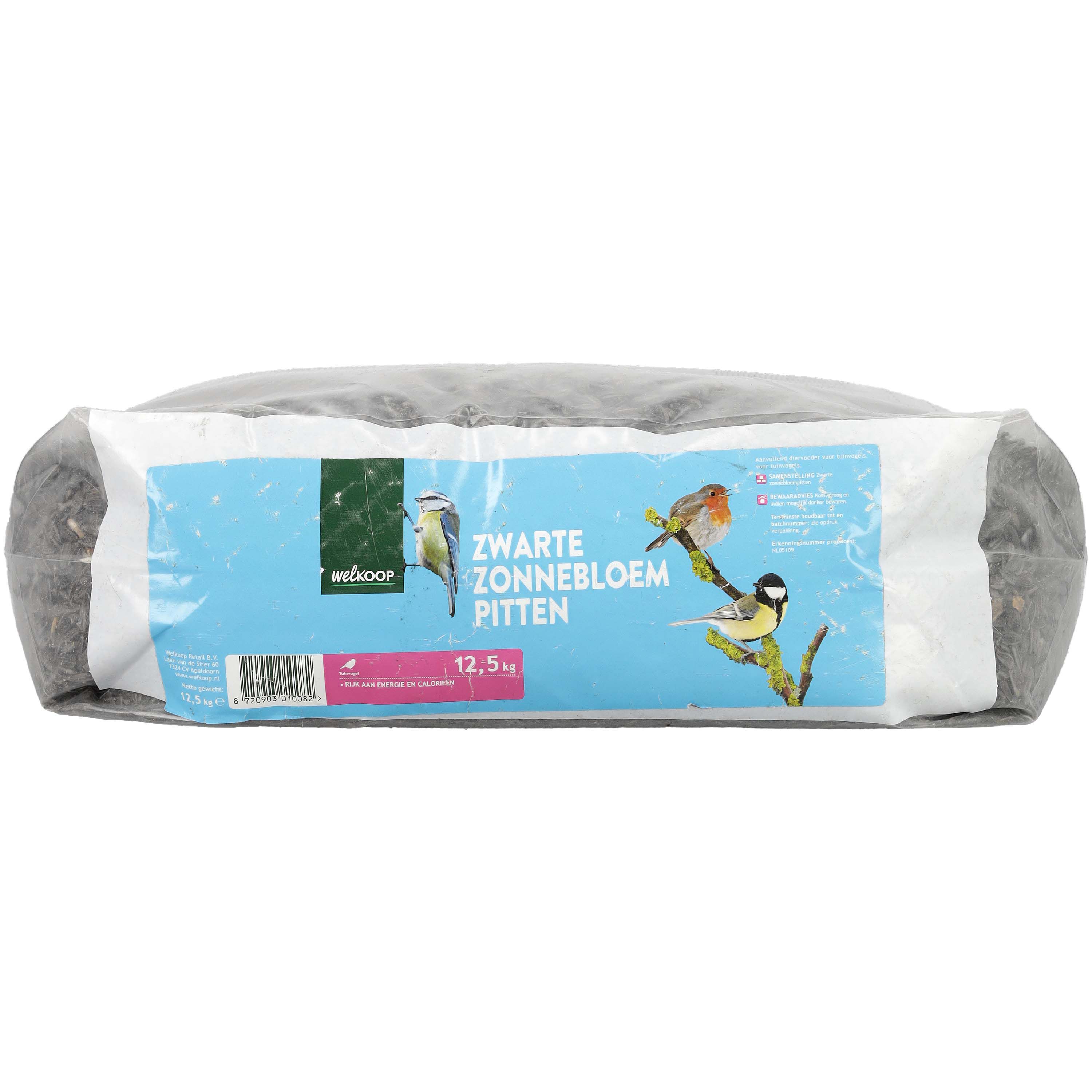 Welkoop - Zonnebloempitten - Zwart - 18.20 cm - 12.50 - 42.70 cm - Zonnebloempitten zwart - 54.90 cm