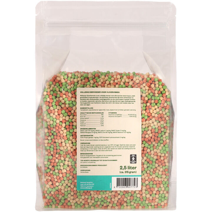 Welkoop Vijverkorrels - Vijvervissenvoer - 2.5