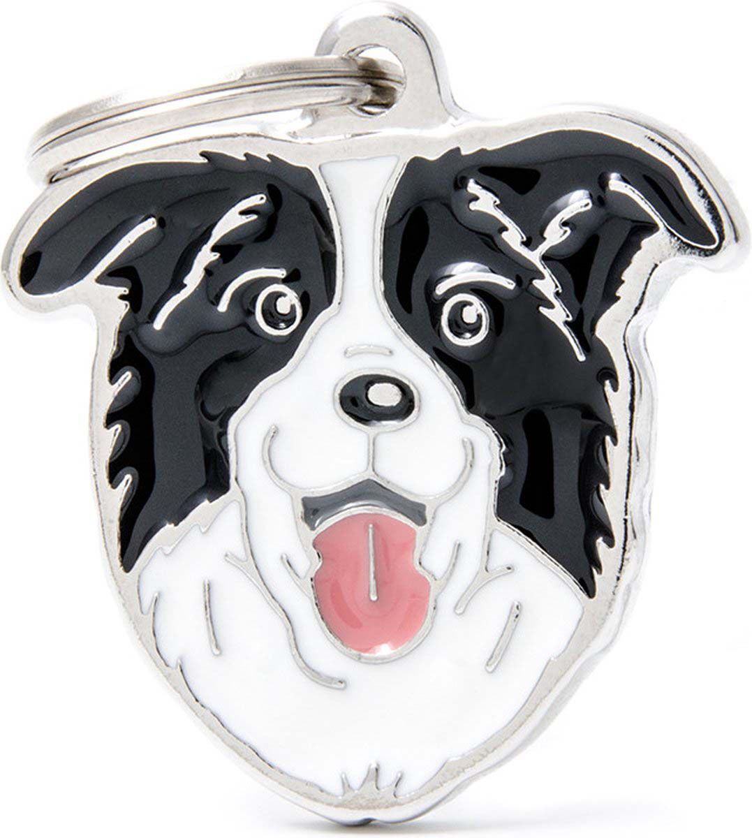 My Family Border Collie - Hondenpenning My Family Border Collie - Hondenpenning