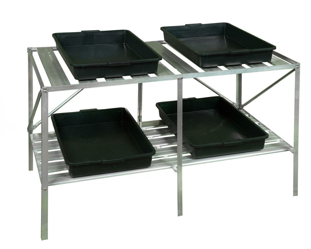 ROYAL WELL Maxi Grower 125x60x75cm - Kweektafel - 75.00 cm - Zilver - 125.00 cm - 60.00 cm
