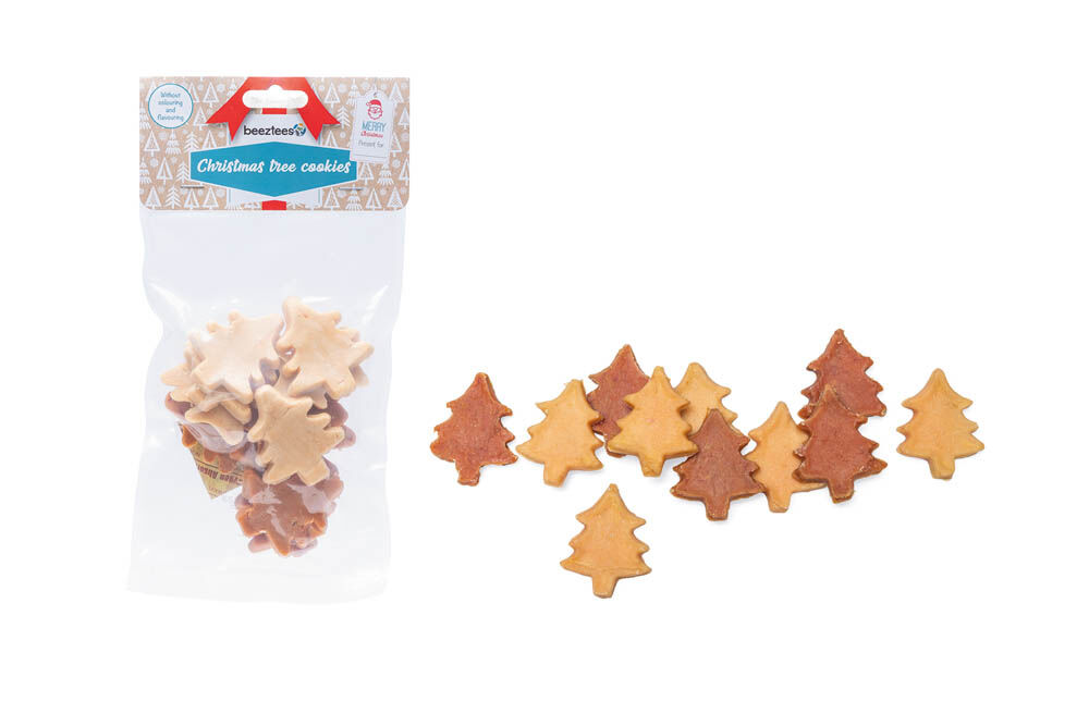 Beeztees Boom Kerstkoekjes - Hondensnack Beeztees Boom Kerstkoekjes - Hondensnack