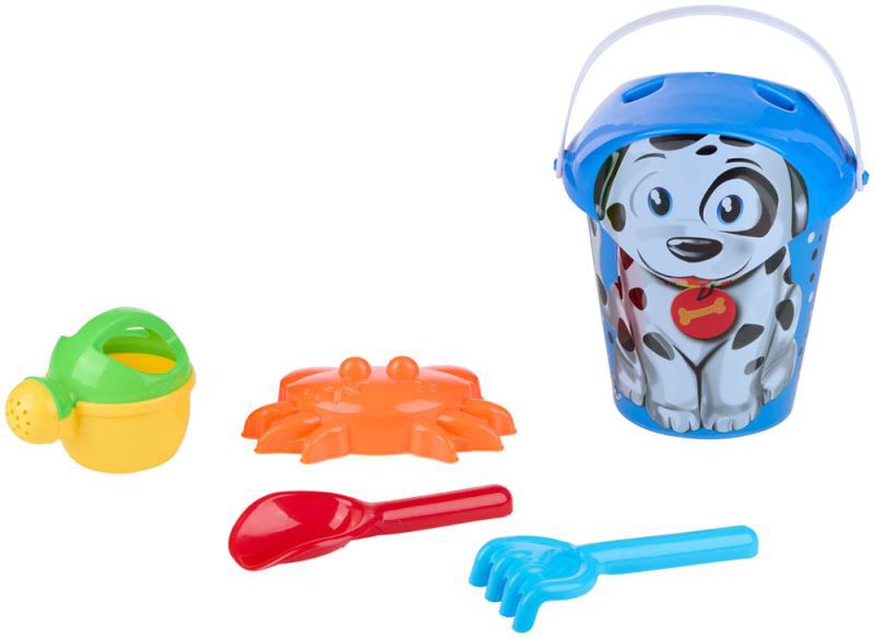 Eddy Toys Dier 5 delig - Zandemmer - Multi - 18x29x29 cm