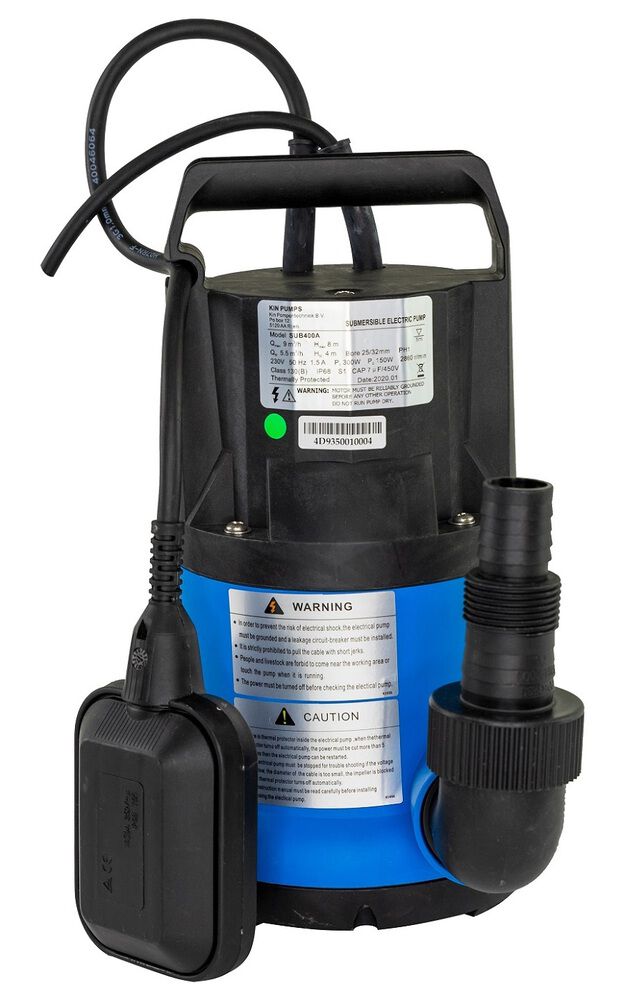 Kin Pumps SUB 400A - Schoonwater Dompelpomp Kin Pumps SUB 400A - Schoonwater Dompelpomp