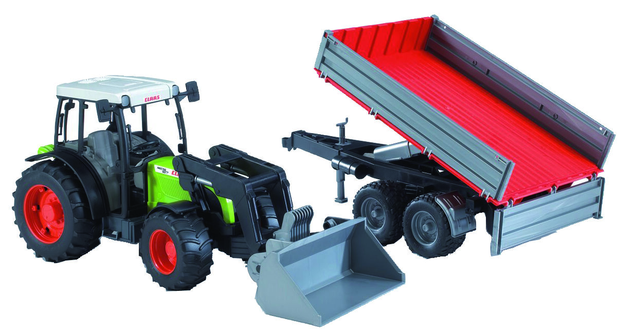 Bruder Claas NECTIS 267F Met Voorlader - Tractor