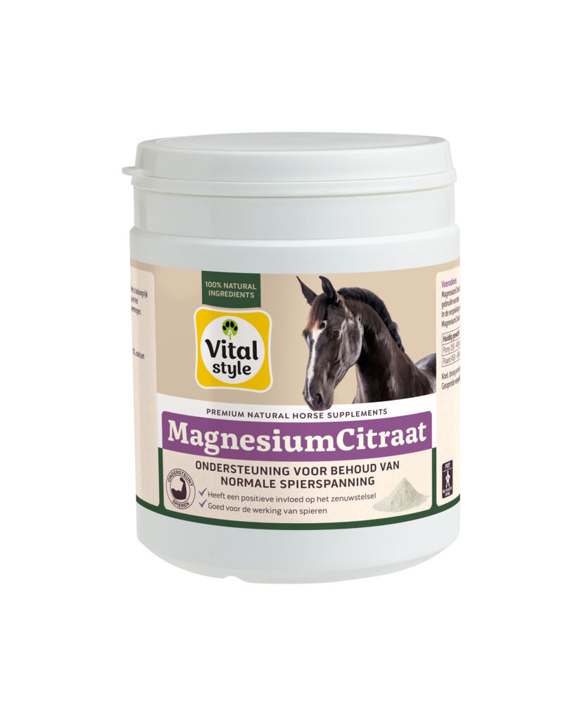 VITALstyle Magnesium citraat - Supplement - 1.5 - Zak VITALstyle Magnesium citraat - Supplement - 1.5 - Zak