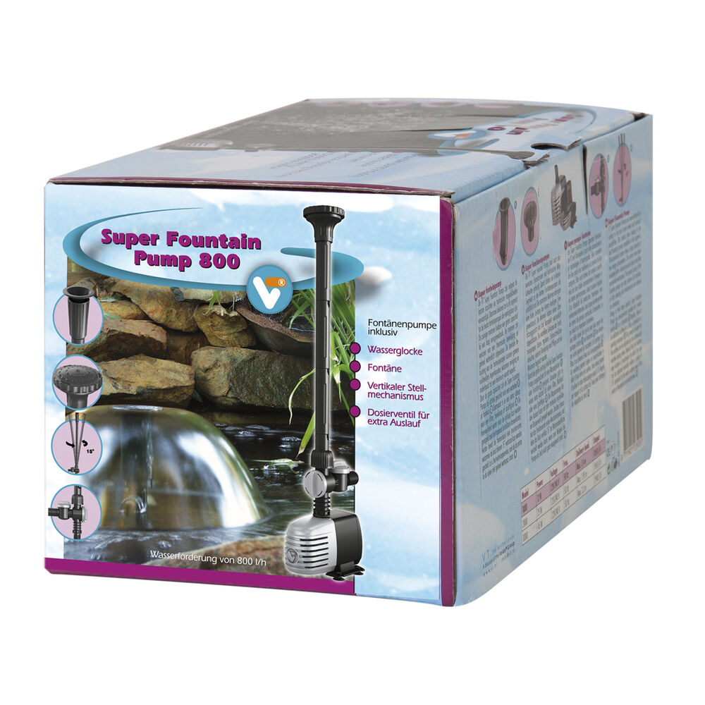 VT Superfountain pomp 800 - Fonteinpomp VT Superfountain pomp 800 - Fonteinpomp