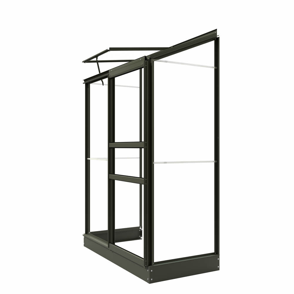 Royal Well Emma I - Muurkas - Groen/grijs - 194.00x132.00x132.00 cm - Veiligheidsglas