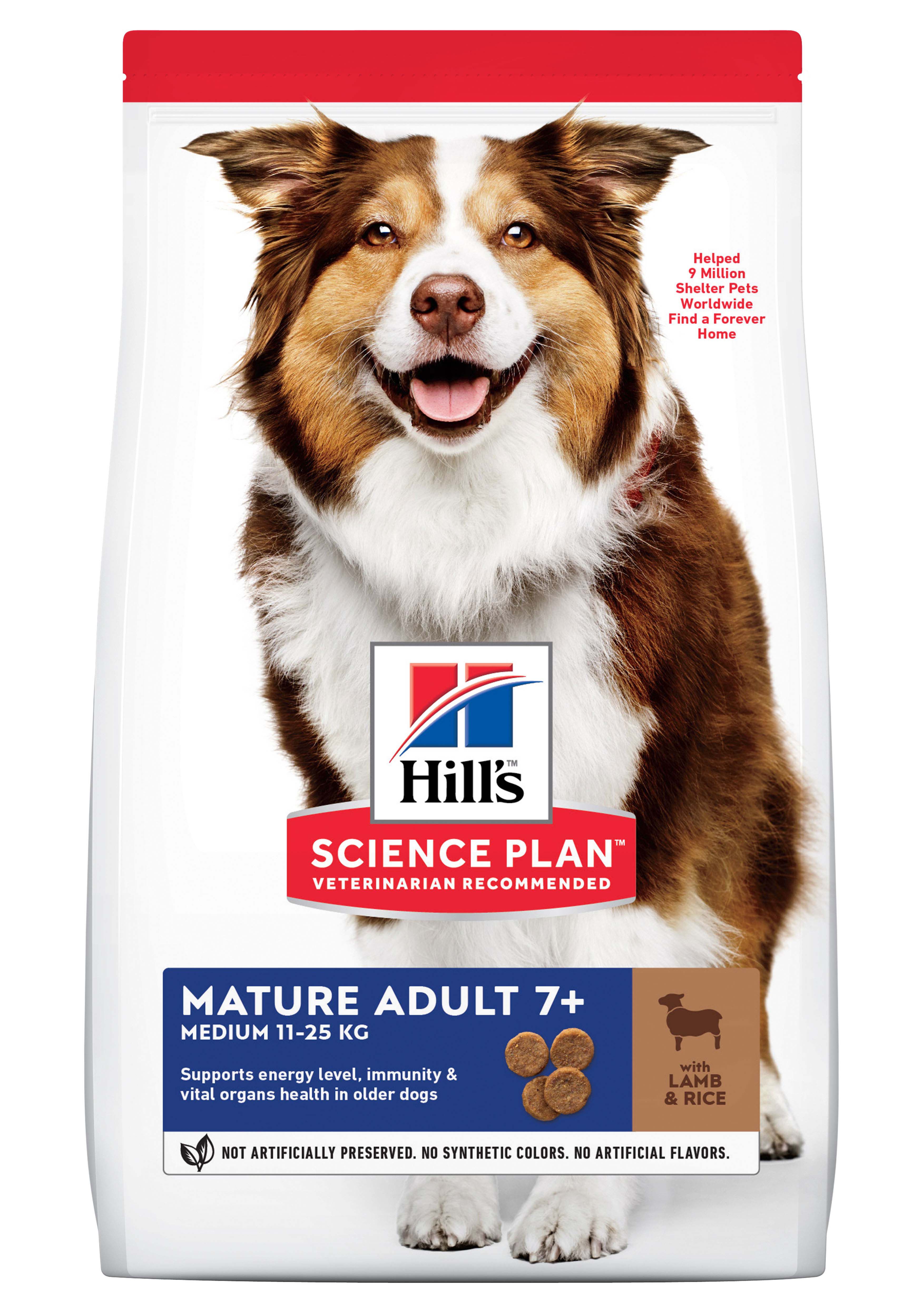 Hill's Science Plan Mature Adult 7+ Active Longevity - Hondenvoer Hill's Science Plan Mature Adult 7+ Active Longevity - Hondenvoer