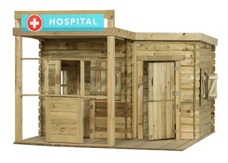 Swing King Leon 4-in-1 - Speelhuisje Swing King Leon 4-in-1 - Speelhuisje