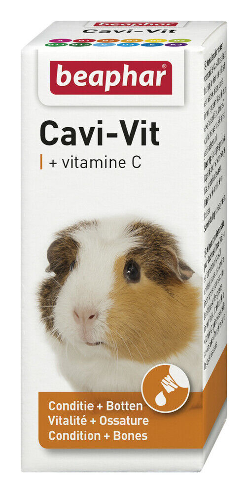 Beaphar Cavi-vit Multivitamine met Vitamine-C - Supplement Beaphar Cavi-vit Multivitamine met Vitamine-C - Supplement