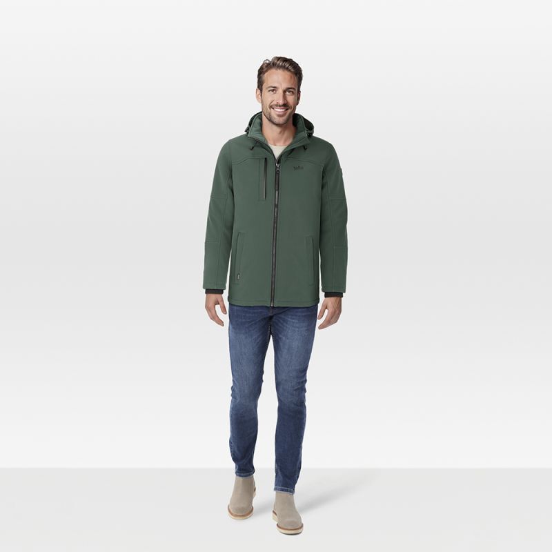 Kjelvik Thom - Softshell jas - 2XL - Groen