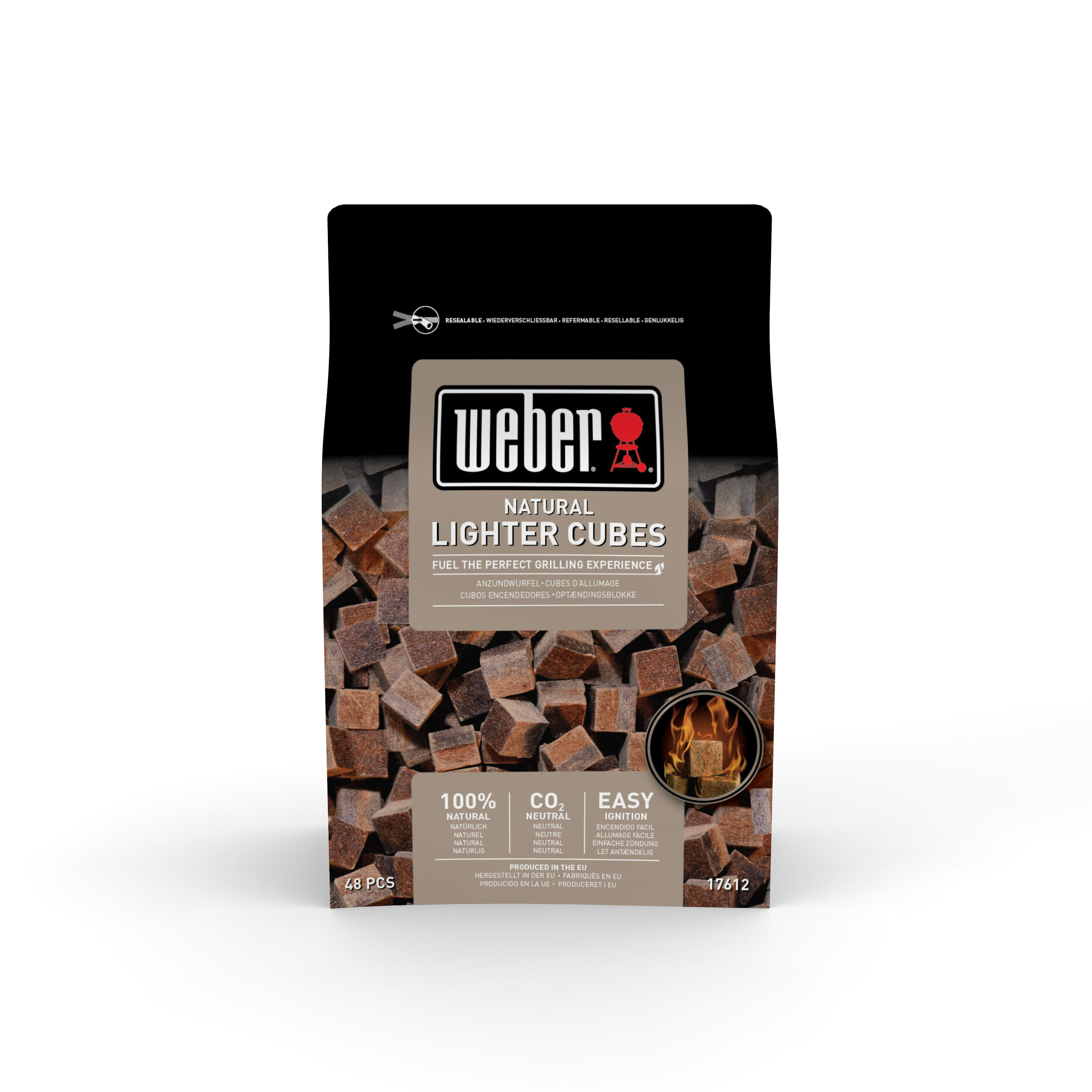 Weber Natural - Houtskool aanmaakblokjes Weber Natural - Houtskool aanmaakblokjes