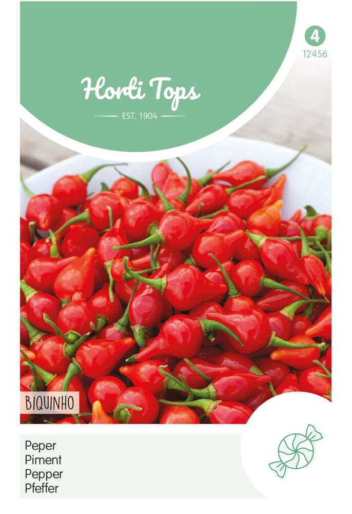 Hortitops Peper Biquinho - Groentezaden Hortitops Peper Biquinho - Groentezaden