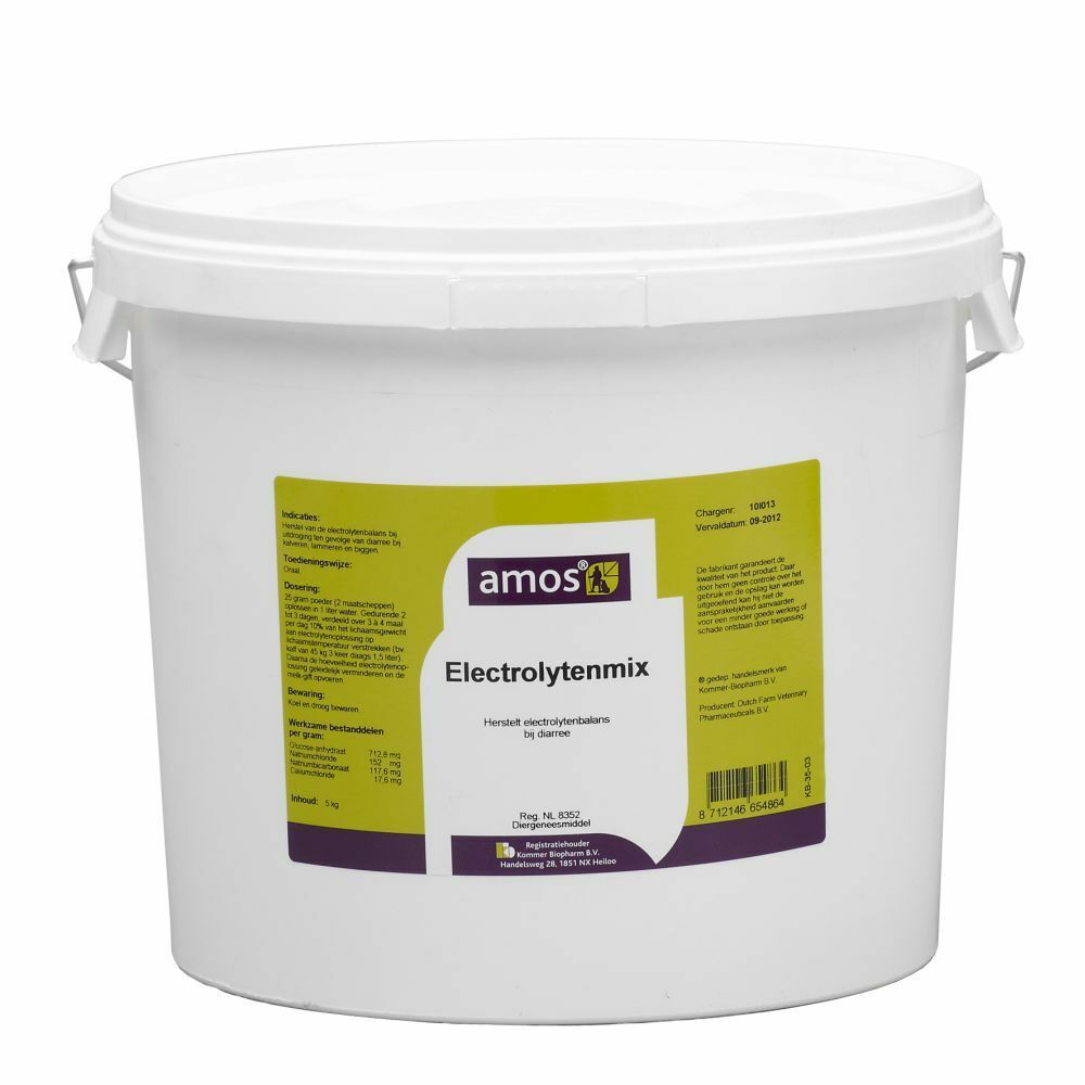 Amos Electrolytenmix - Vochtbalans supplement - 5 Amos Electrolytenmix - Vochtbalans supplement - 5