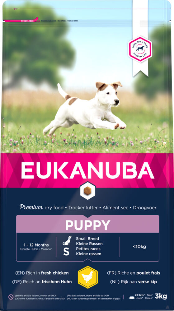 Eukanuba Growing Puppy Small - Hondenvoer - 3 - kip Eukanuba Growing Puppy Small - Hondenvoer - 3 - kip
