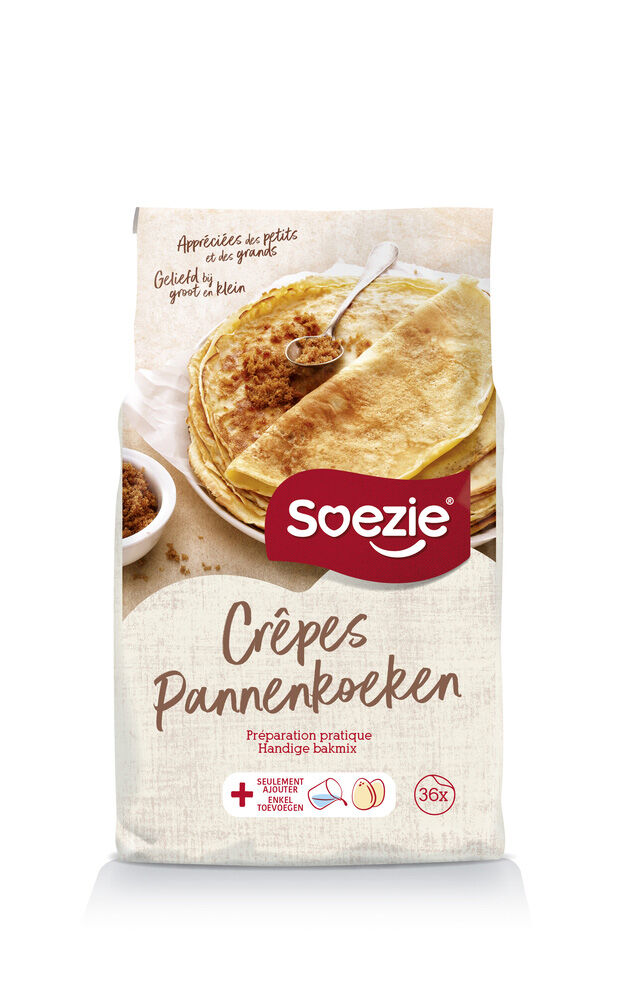 Soezie Mix voor pannenkoeken - Bakmixen - 350 Soezie Mix voor pannenkoeken - Bakmixen - 350