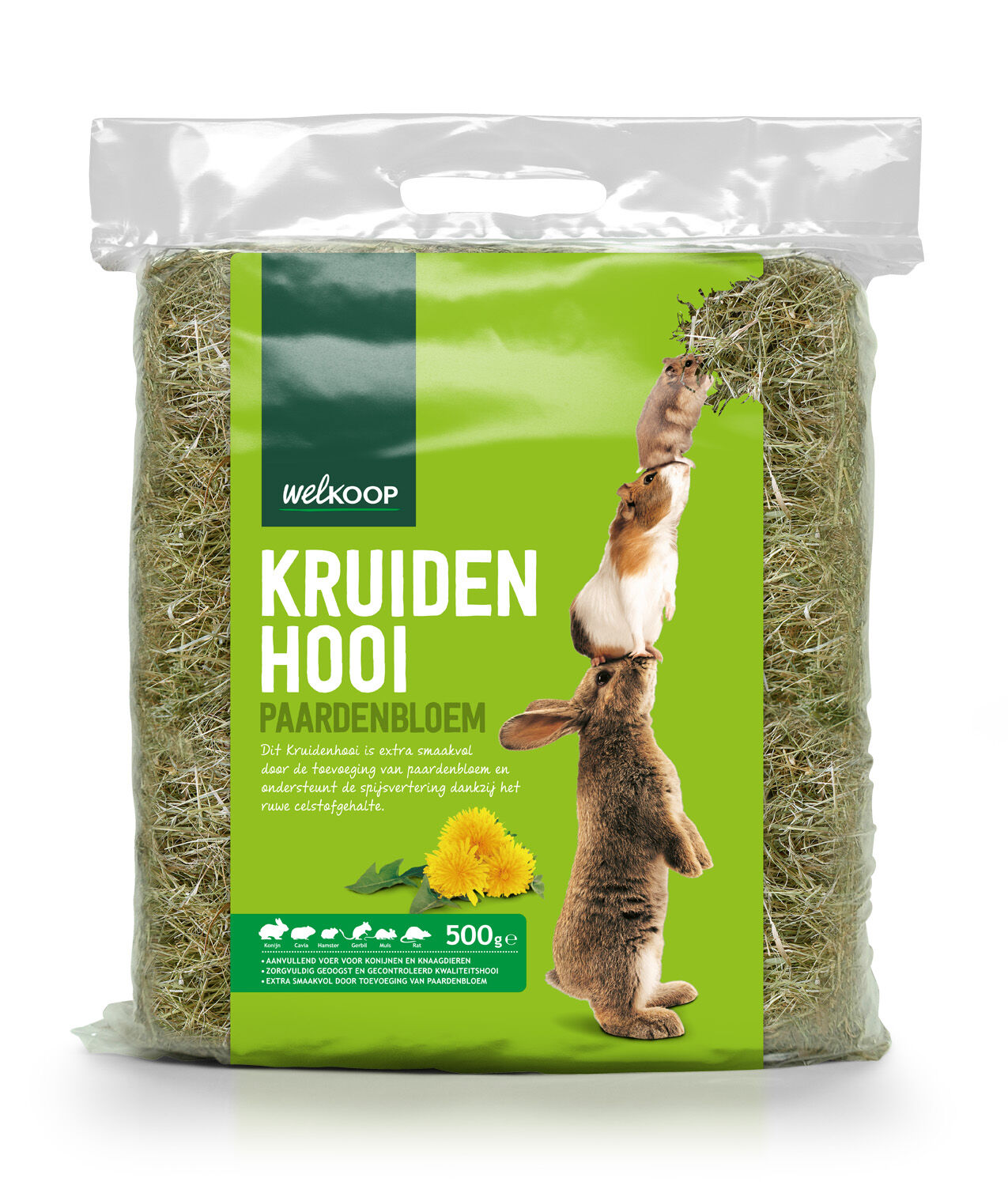 Welkoop - Kruidenhooi - 500 - paardenbloem Welkoop - Kruidenhooi - 500 - paardenbloem
