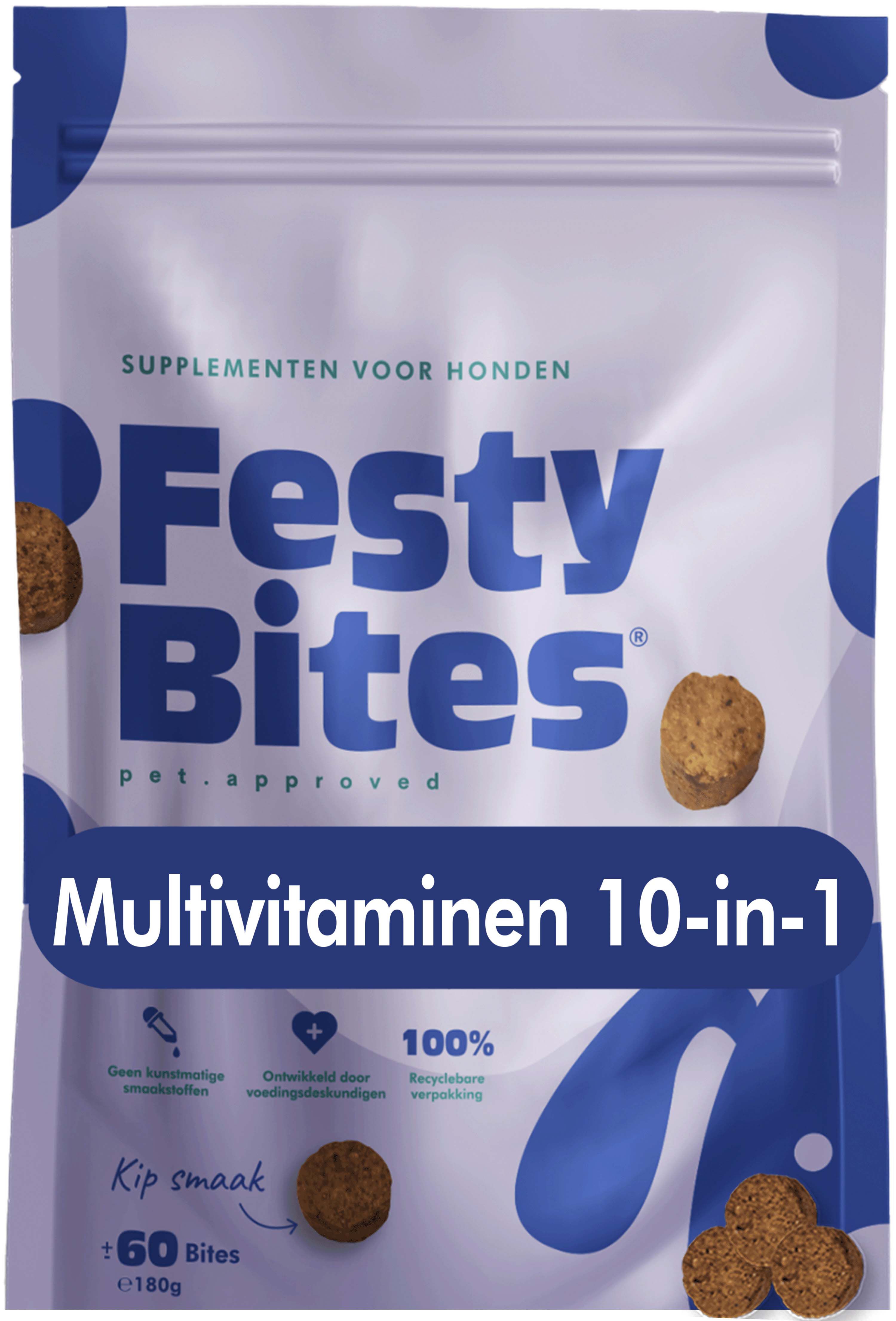 FestyBites - Multivitamine  met Kip - Honden supplement