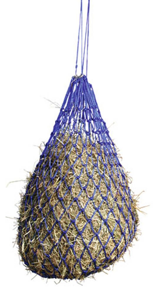 Kerbl Fijnmazig Slowfeeder - Hooinet - Blauw - Nylon