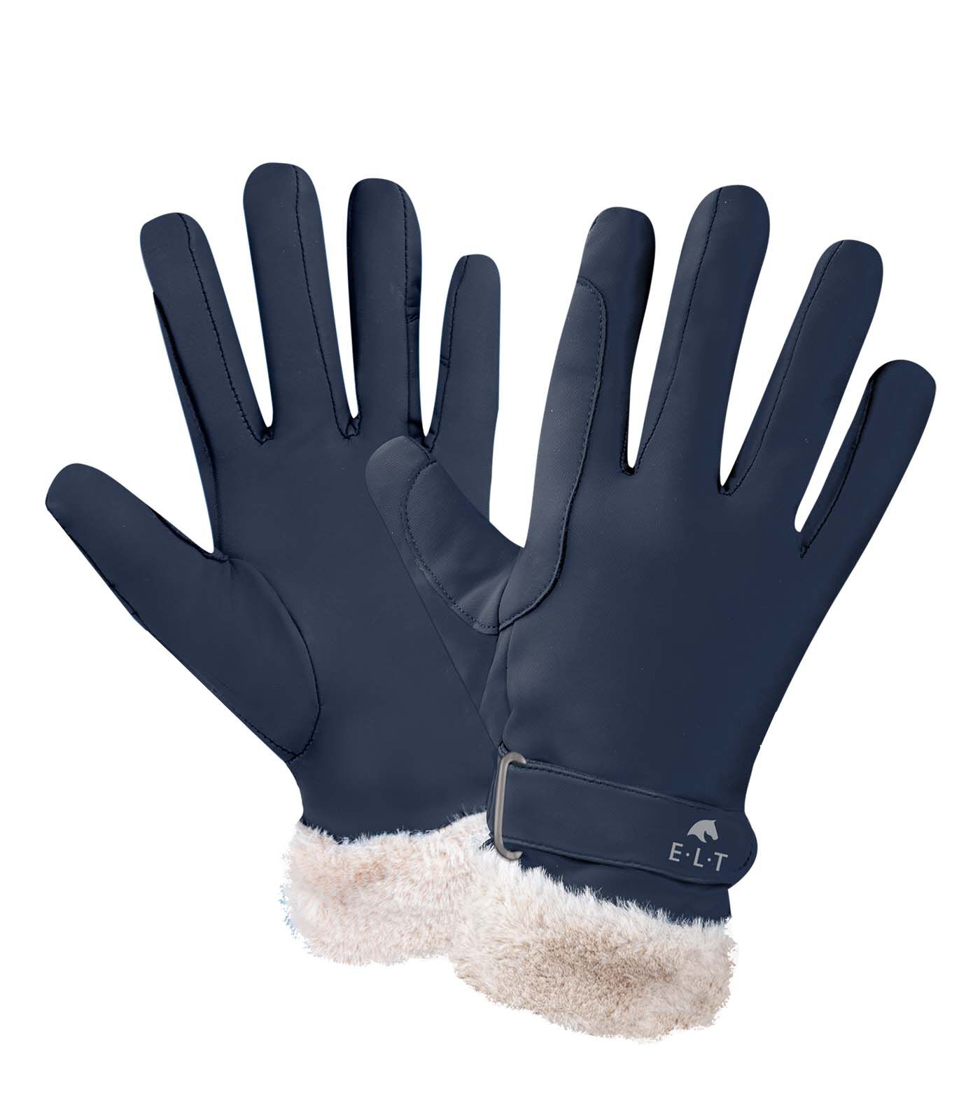 ELT St. Moritz - Paardrijhandschoenen - Blauw - XS