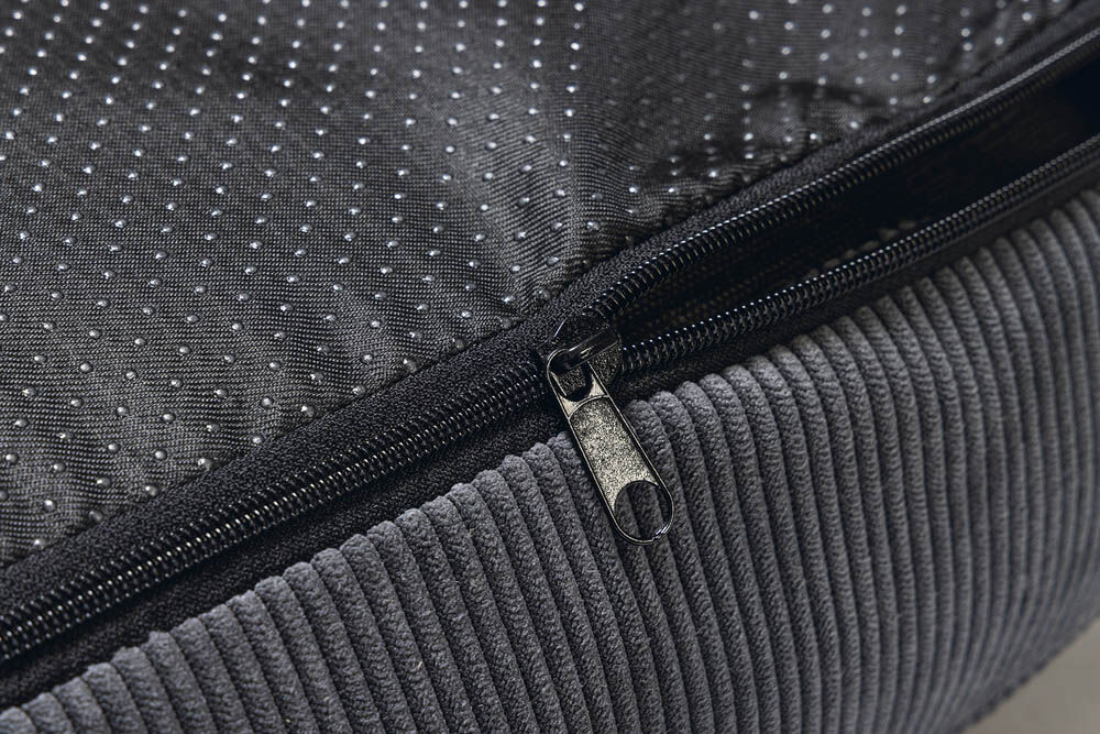 Beeztees Veo - Orthopedisch hondenkussen - donkergrijs - 15x55x75 cm - Klein