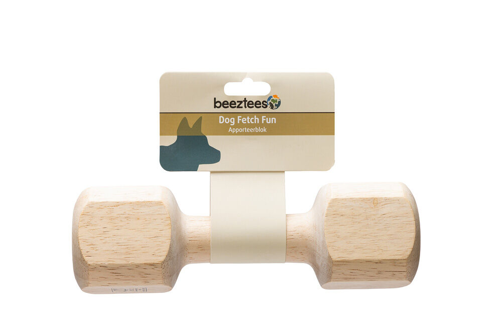 Beeztees Dex - Apporteren - Hondenspeelgoed - Naturel - 7x7x25 cm - XL