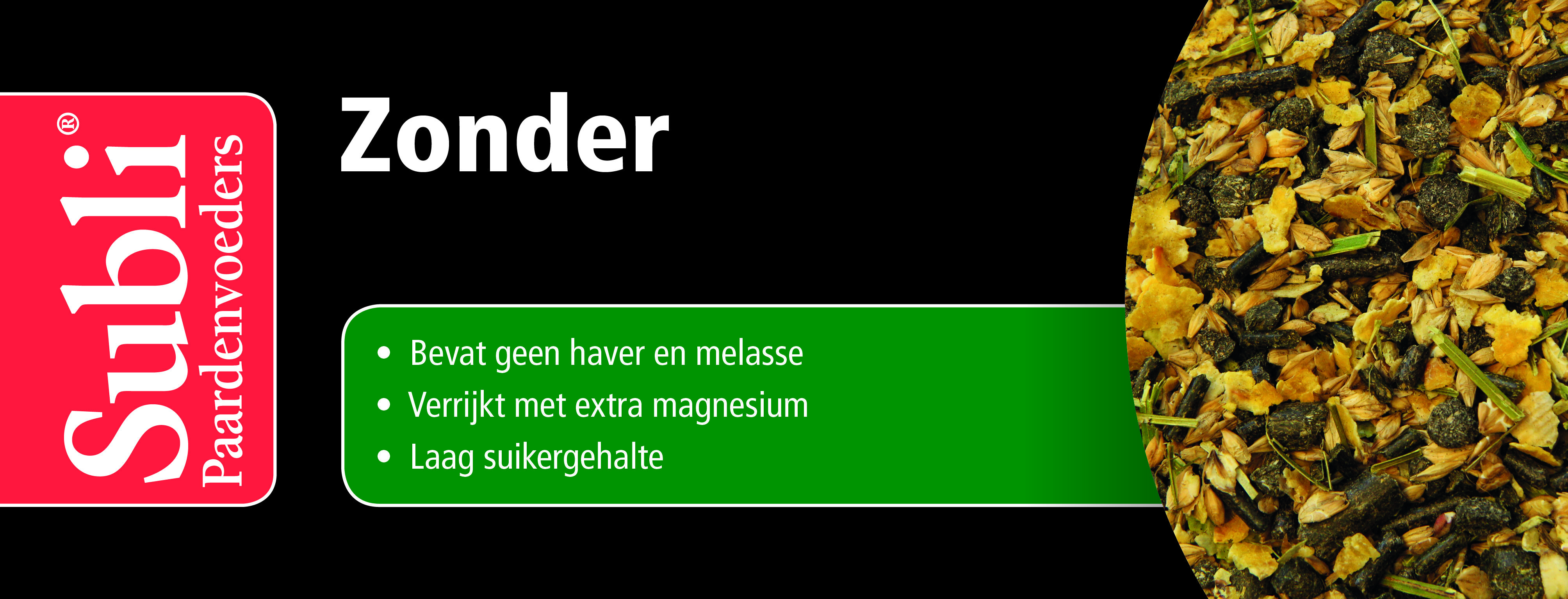 Subli Zonder - Specialiteit - Paardenvoer - 20 kg - Zak
